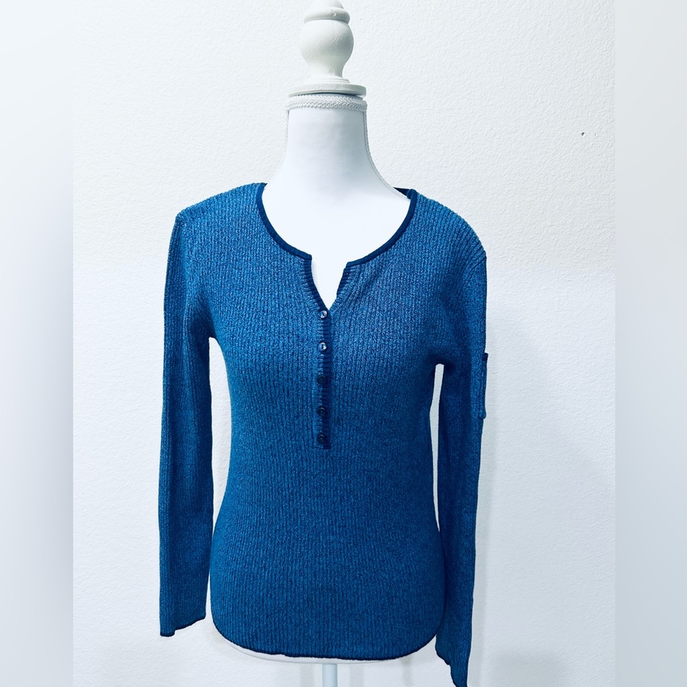 Reference Point Women's Blue Sweater